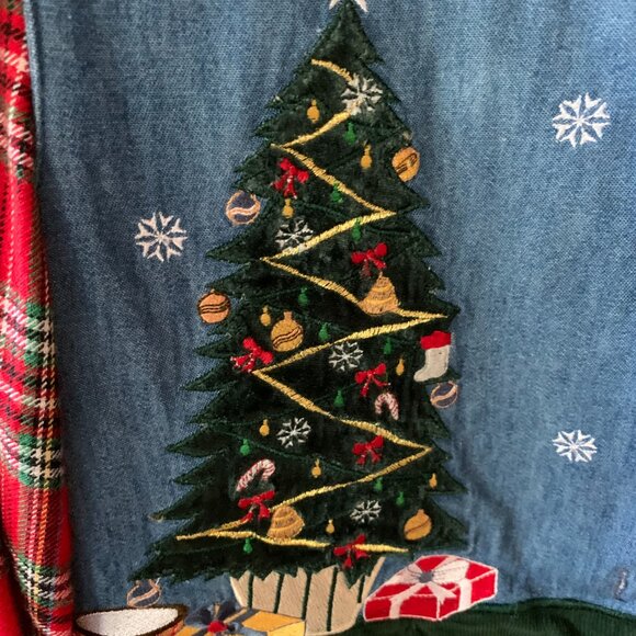 Vintage Plaid Dress and Vest - Picture 7 of 15